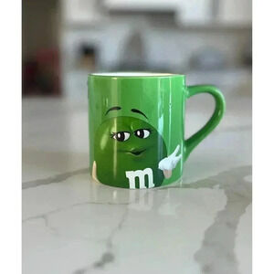 Green M&Ms Eat Your Heart Out‎ Darling Coffee Mug Cup 2021 Mars Candy
